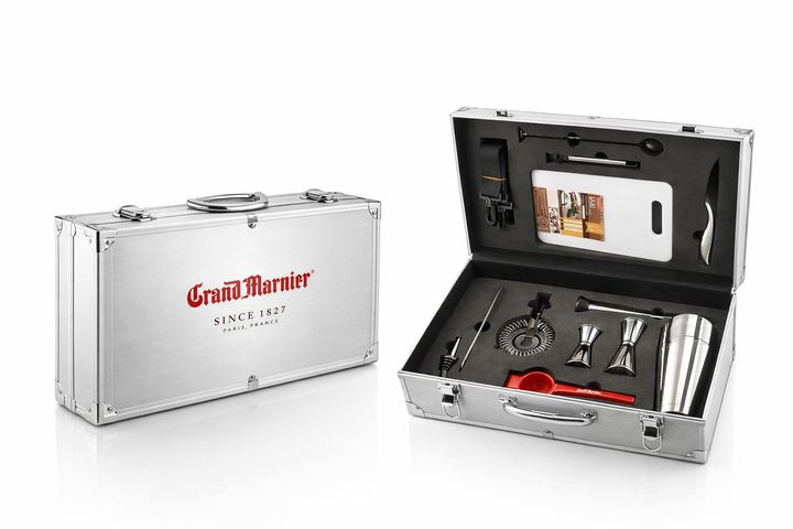 Grand Marnier bar kit case